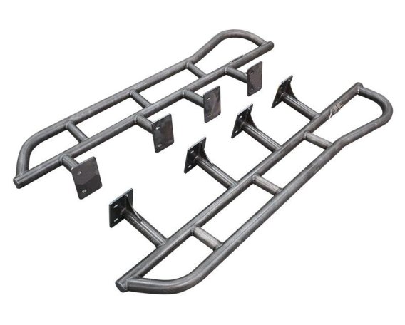 FJ Cruiser Rock Sliders 60.0 Inch Bare without Fill Plates 06-14 Toyota FJ Cruiser All Pro Off Ro...