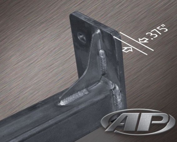 FJ Cruiser Rock Sliders 60.0 Inch Bare without Fill Plates 06-14 Toyota FJ Cruiser All Pro Off Ro...