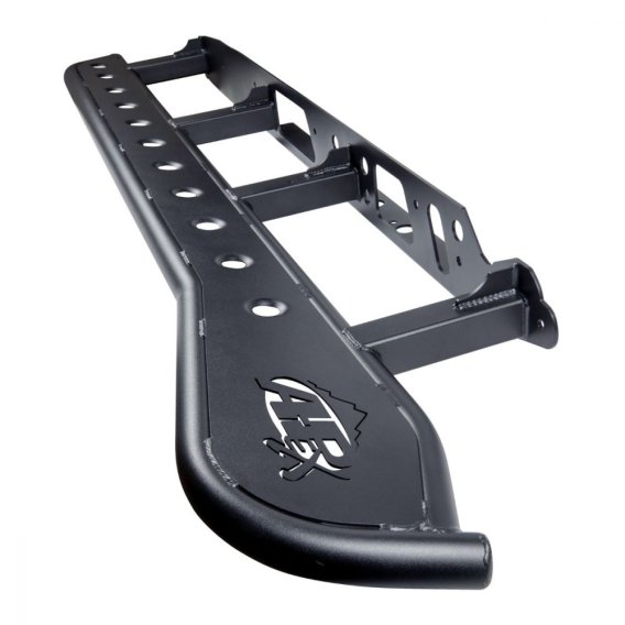 Tacoma APEX Rock Sliders Black Powdercoat with Fill Plates 05-Present Toyota Tacoma Access Cab Lo...
