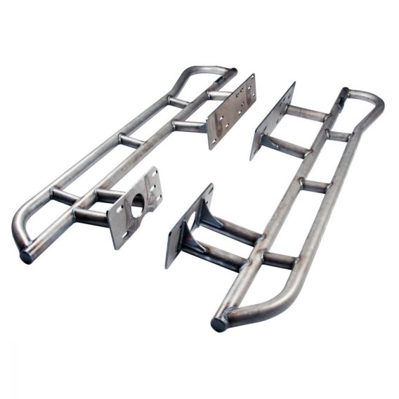 4Runner Rock Sliders Bare without Fill Plates 2010 and Up Toyota 4Runner All Pro Off Road