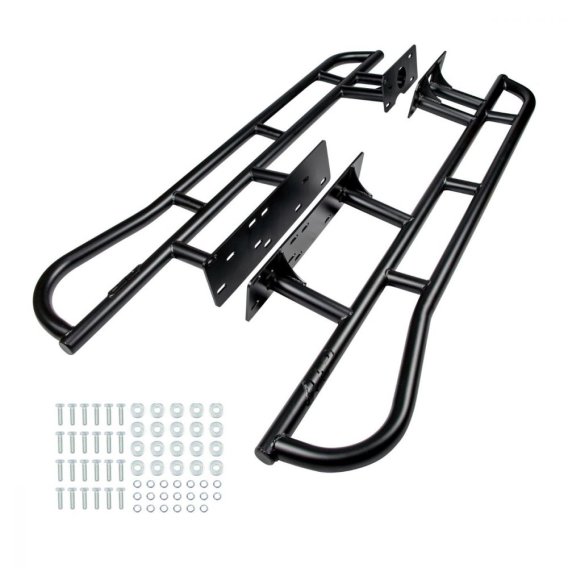 4Runner Rock Sliders Black Powdercoat without Fill Plates 2010 and Up Toyota 4Runner All Pro Off ...