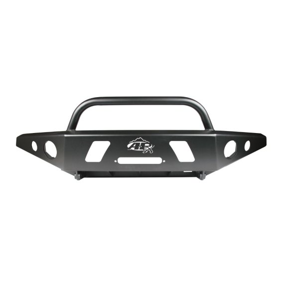 95-04 Toyota Tacoma APEX Front Bumper with LED Hoop Black Powdercoat Steel All Pro Off Road