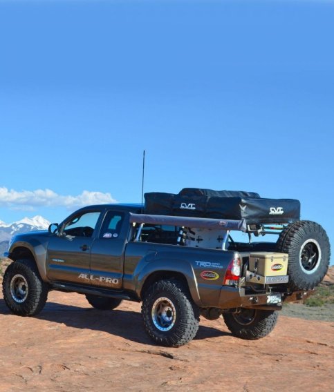 Tacoma Steel Heavy Duty Bed Cage Long Bed Unwelded 18.5 Inch Bare Pack Rack Kit 95-04 Toyota Taco...