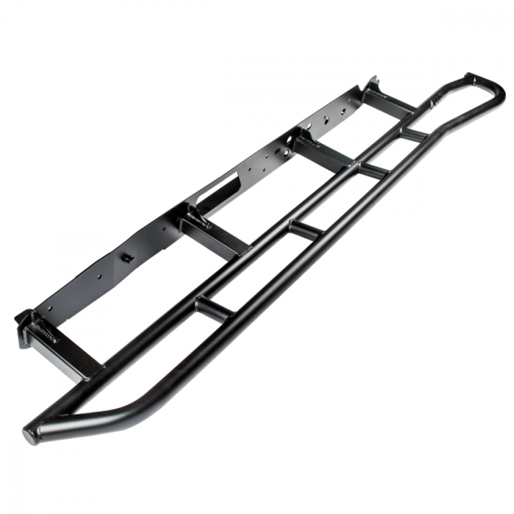 Tacoma Rock Sliders Black Powdercoat without Fill Plates 05-18 Toyota Tacoma and Double Cab Long ...