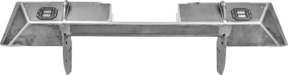 16-23 Toyota Tacoma Dual Swing Out Bumper Bare All Pro Off Road
