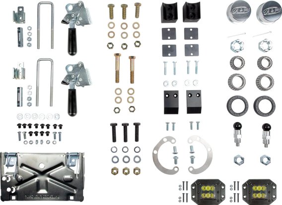 16-23 Toyota Tacoma Dual Swing Out Bumper Bare All Pro Off Road