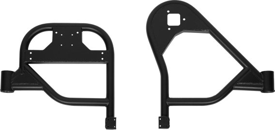 16-23 Toyota Tacoma Dual Swing Out Bumper Black Powdercoat All Pro Off Road