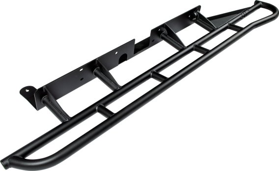 15-22 Chevy Colorado and 15-22 GMC Canyon HD Rock Sliders Short Bed Black Powdercoat All Pro Off ...