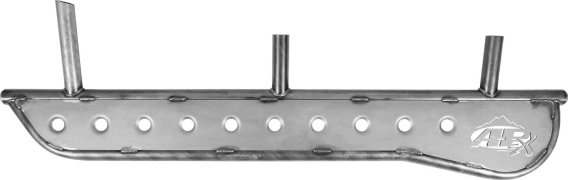 95-04 Toyota Tacoma Rock Sliders 60 Inch Standard Cab With Fill Plates All Pro Off Road