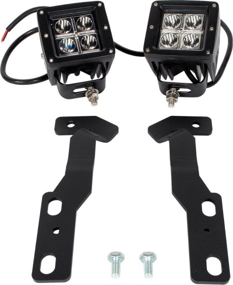 16-Present Tacoma Ditch Light Bracket Kit with Flood Lights All Pro Off Road