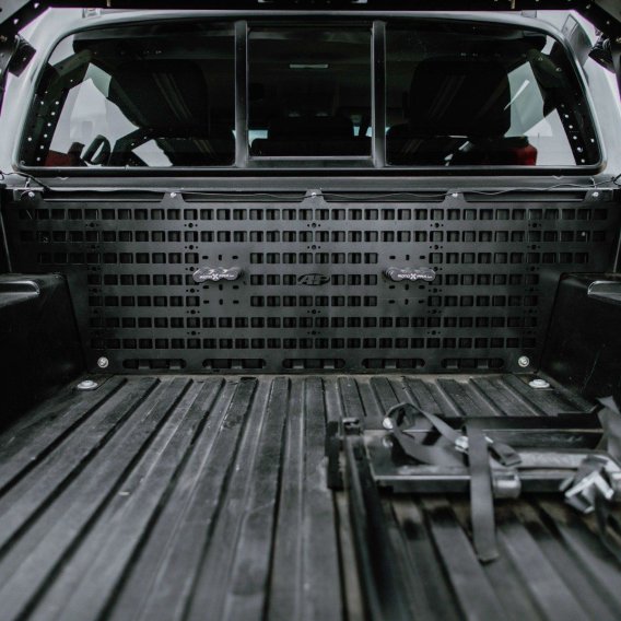 Tacoma Short Bed MOLLE Panel For 05-Current Tacoma Black Powder Coat All Pro Off Road