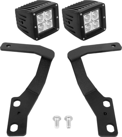 10-Present 4unner Ditch Light Brackets with Flood Lights All Pro Off Road