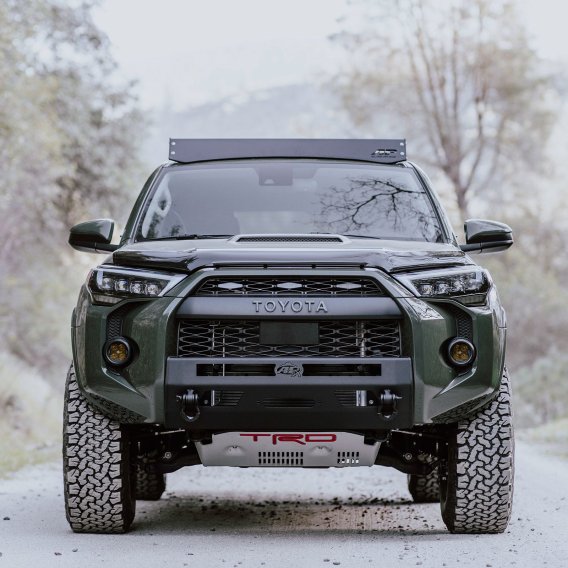 14-23 Toyota 4Runner Low Profile Front Bumper Black Powdercoat All Pro Off Road