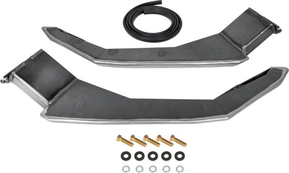 14-23 Toyota 4Runner Low Profile Front Bumper Side Supports Bare All Pro Off Road