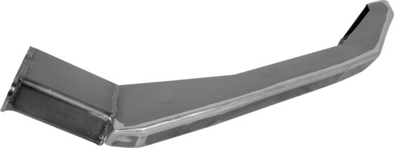 14-23 Toyota 4Runner Low Profile Front Bumper Side Supports Bare All Pro Off Road