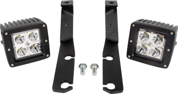96-02 4Runner Ditch Light Bracket Kit with Spot Lights All Pro Off Road