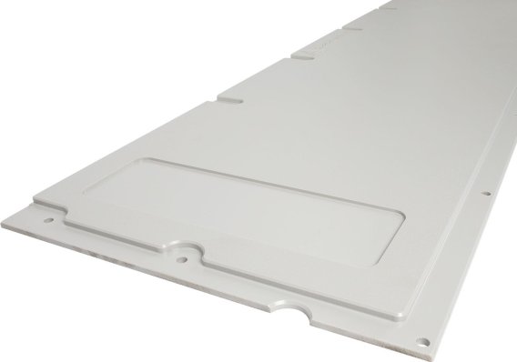05-23 Toyota Tacoma Overland Tailgate Table Divided Cutting Board Gray All Pro Off Road