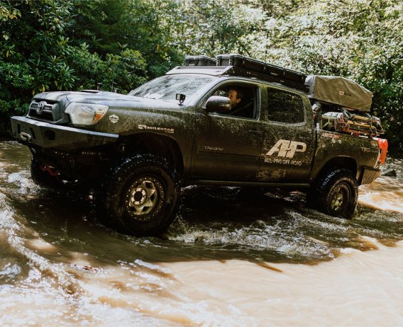 05-23 Toyota Tacoma Overland Roof Rack All Pro Off Road