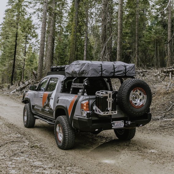 05-23 Toyota Tacoma Bed Rack Short Bed Bare All Pro Off Road
