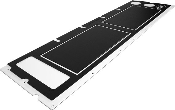 05-23 Toyota Tacoma Overland Tailgate Table Divided Cutting Board Black/White All Pro Off Road