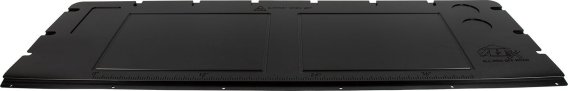 22-23 Toyota Tundra Overland Tailgate Table Divided Cutting Board Black All Pro Off Road