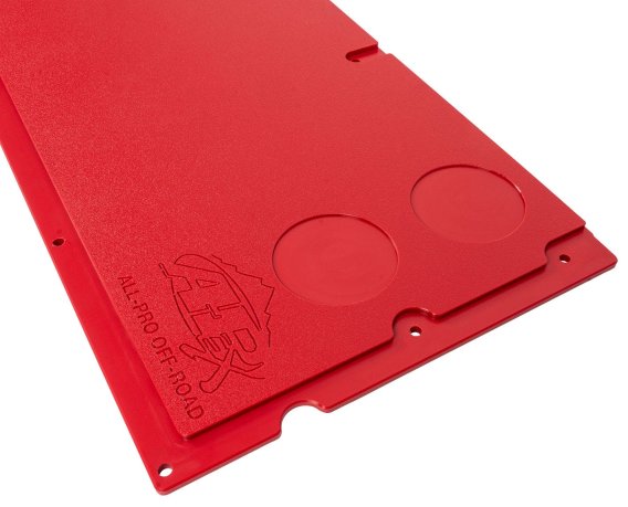 05-23 Toyota Tacoma Overland Tailgate Table Smooth Surface Red All Pro Off Road