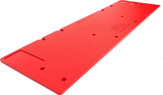 19-23 Jeep Gladiator Overland Tailgate Table Smooth Surface Red All Pro Off Road