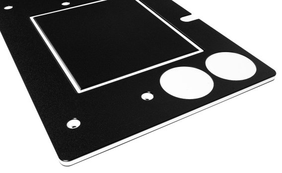 19-23 Jeep Gladiator Overland Tailgate Table Divided Cutting Board Black/White All Pro Off Road