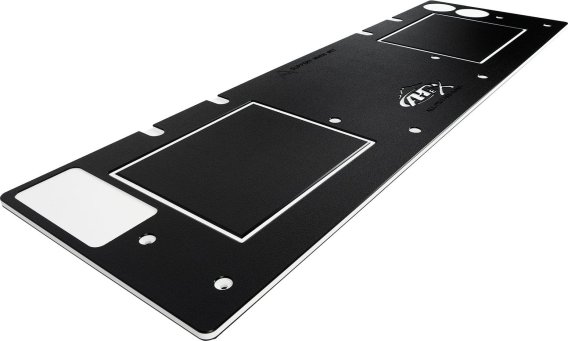 19-23 Jeep Gladiator Overland Tailgate Table Divided Cutting Board Black/White All Pro Off Road