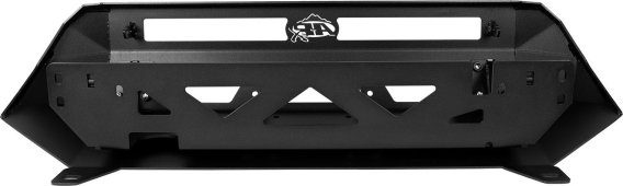 16-23 Toyota Tacoma Low Profile Front Bumper Aluminum Black Powdercoat No Hoop All Pro Off Road