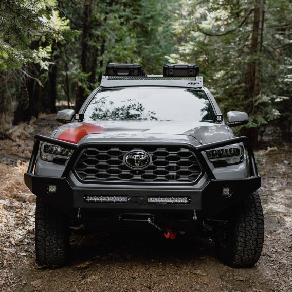 16-23 Toyota Tacoma APEXG3N Front Bumper Aluminum Bare Full Hoop All Pro Off Road