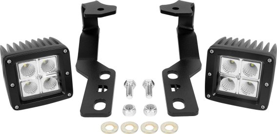 19-23 Toyota Rav4 Ditch Light Brackets with Flood Lights All Pro Off Road