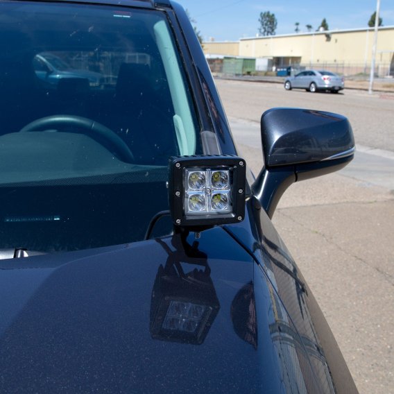 19-23 Toyota Rav4 Ditch Light Brackets with Spot Lights All Pro Off Road