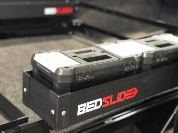 Bedslide Black BedBin Complete 5 Piece Kit