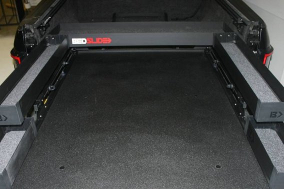 Bedslide Black BedBin Upper Tray 58 Inch