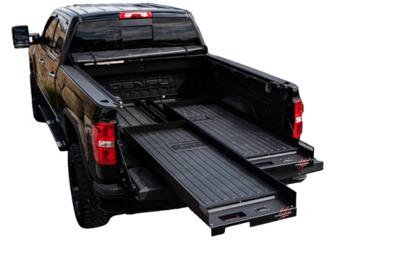 Dual Slide Cargo Slide 1200 Lb Capacity 2022 Nissan Frontier 5 Foot Bed Cargo Ease