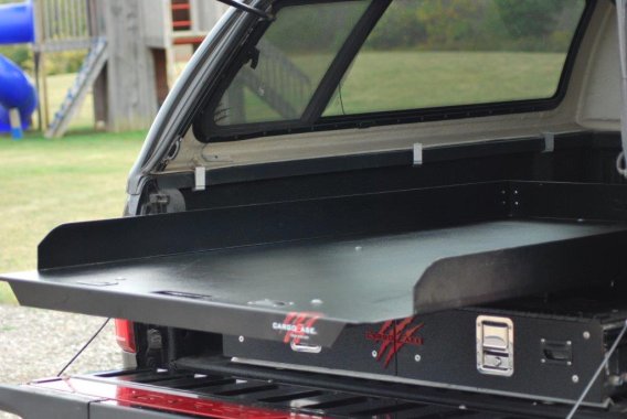 OPA (Our Pullout Aluminum) Cargo Slide 1000 Lb Capacity 07-Pres Toyota Tundra Crew Max Short Bed ...