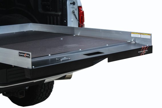 Hybrid Cargo Slide 1200 Lb Capacity 01-Pres Ford F150 Super Crew Dodge Ram 1500 W/Out Bedliner 09...