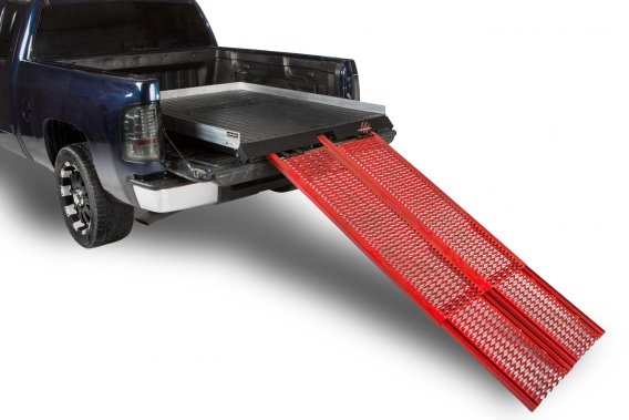 Cargo Ramp Series Bed Slide 1800 Lb Capacity 02-Pres Dodge Ram 1500/2500/3500 Short Bed Cargo Eas...
