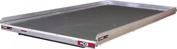 Slide Out Truck Bed Tray 1000 lb Capacity 70 Percent Extension 6 Bearings Alum Tie-Down Rails Ply...