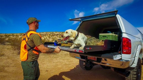 Slide Out Truck Bed Tray 1000 lb Capacity 100 Percent Extension 20 Bearings Alum Tie-Down Rails P...
