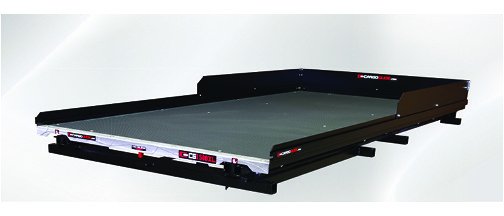 Slide Out Truck Bed Tray 1500 lb capacity 100% Extension 36 Bearings  Alum Tie-Down Rails Plywood...
