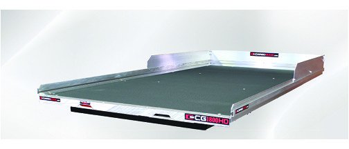 Slide Out Truck Bed Tray 1800 lb capacity 75% Extension 6 Bearings  Alum Tie-Down Rails Plywood D...