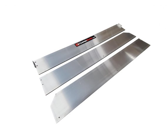 CargoGlide 41 Inch Bare Aluminum High Sides