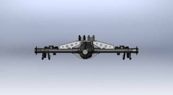 Jeep Grand Cherokee Rear Axle Truss 1999-2004 WJ Clayton Off Road