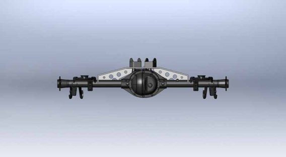 Jeep Grand Cherokee Rear Axle Truss 1999-2004 WJ Clayton Off Road
