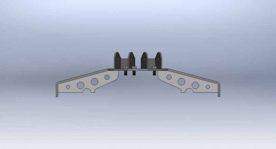 Jeep Grand Cherokee Rear Axle Truss 1999-2004 WJ Clayton Off Road