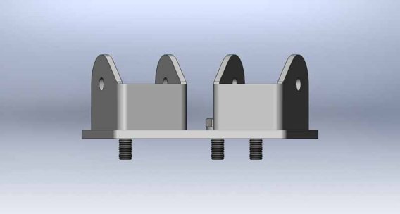 Jeep Grand Cherokee Rear 4 Link Bracket 1999-2004 WJ Clayton Off Road