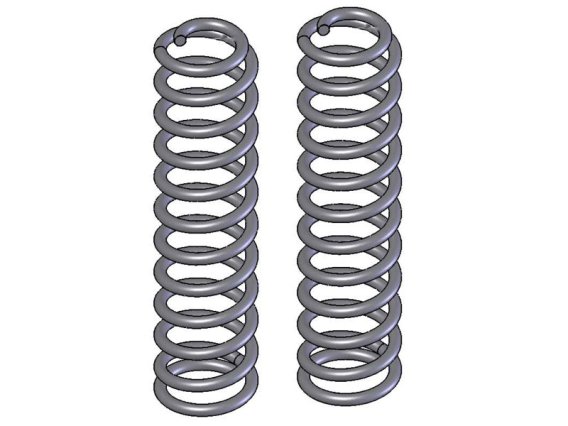 Jeep Wrangler 5.5 Inch Front Coil Springs 1997-2006 TJ/LJ & Jeep Cherokee 4.5 Inch Front Coil Spr...