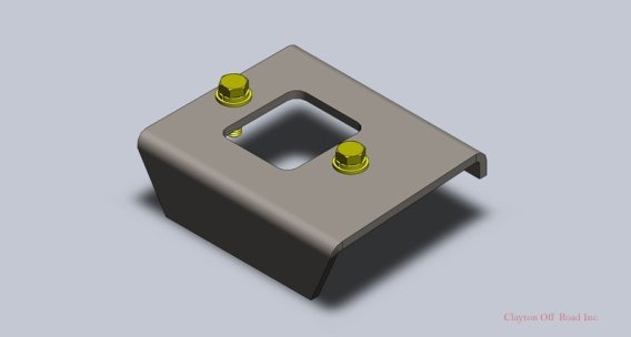 Jeep Cherokee Rear Coil Conversion Upper Shock Mount 1984-2001 XJ Clayton Off Road